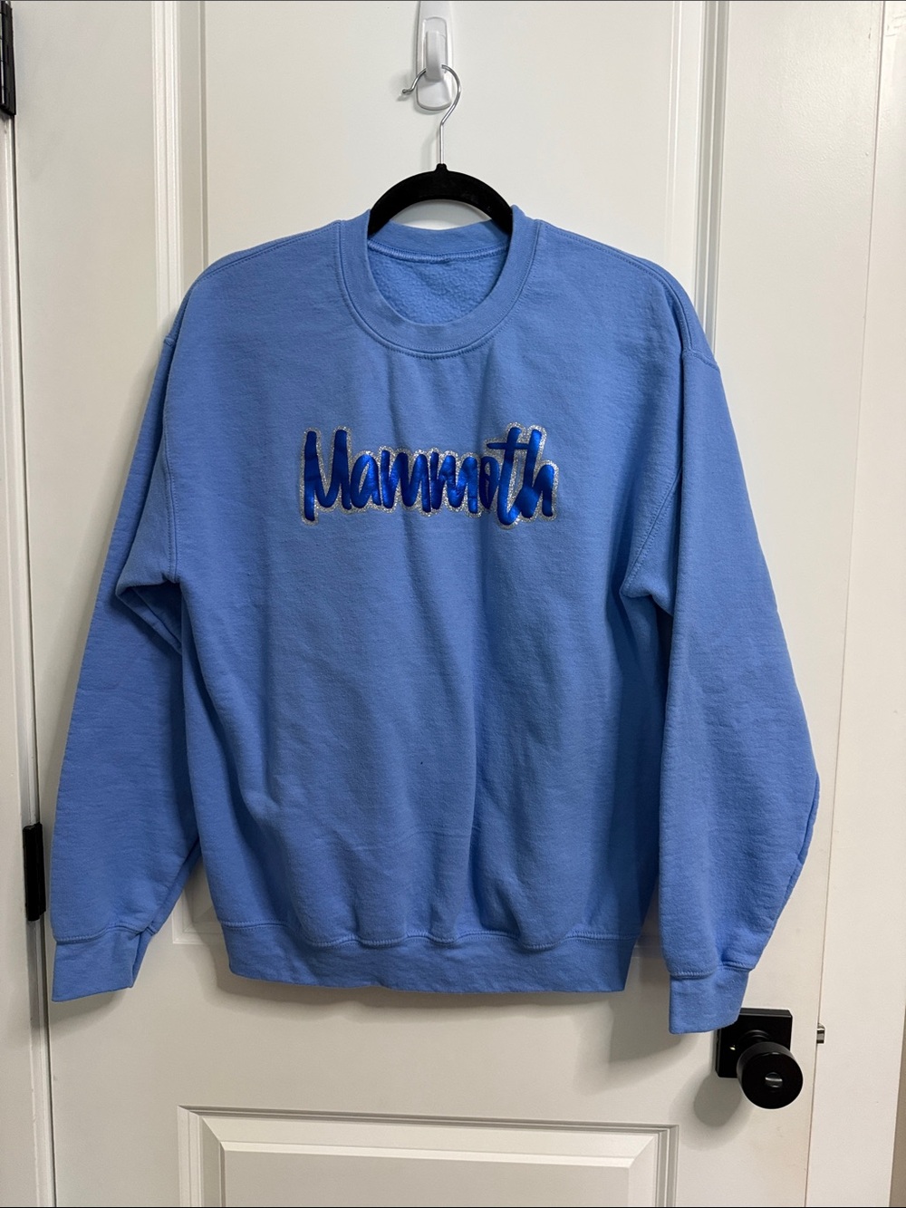 Gildan Light Blue Crewneck Sweatshirt Utah 'Mammoth' hockey club